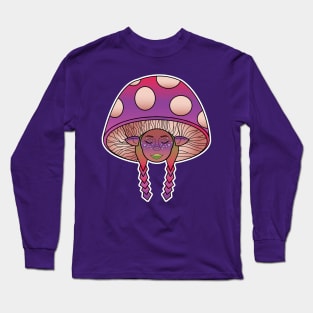 Mushroom Girl Long Sleeve T-Shirt